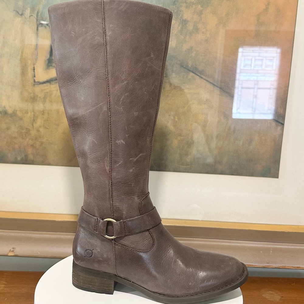🌸BORN🌸 Saddler Tall Riding Boot Brown Size: 6 - Picture 2 of 15